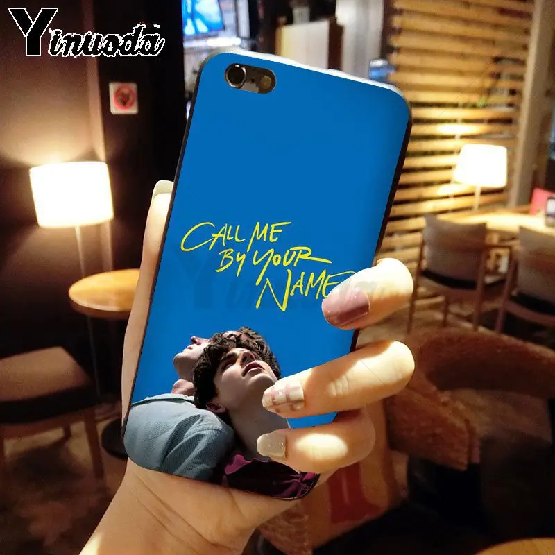 Yinuoda Call Me by Your Name poster TPU Мягкий силиконовый чехол для телефона iPhone 5 5Sx 6 7 7plus 8 8Plus X XS