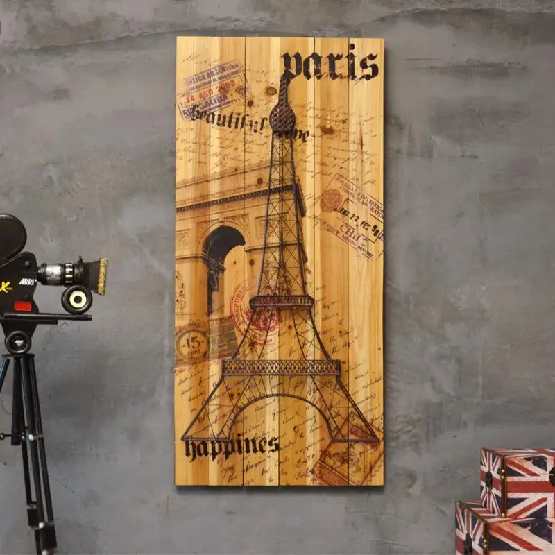 Американский чердак промышленного ветер стерео форма эйфелева башня кафе