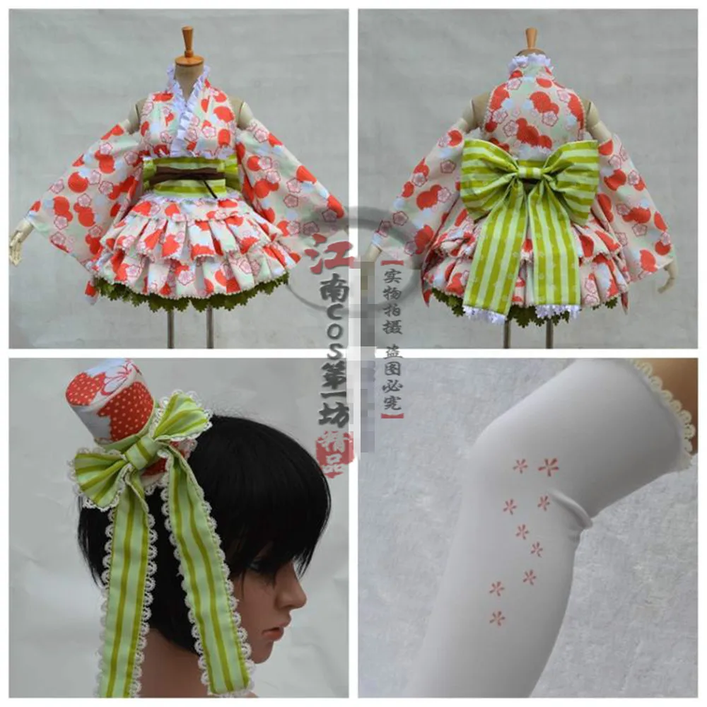 Новинка 2016 года Лидер продаж милое кимоно с изображением минами Котори халат