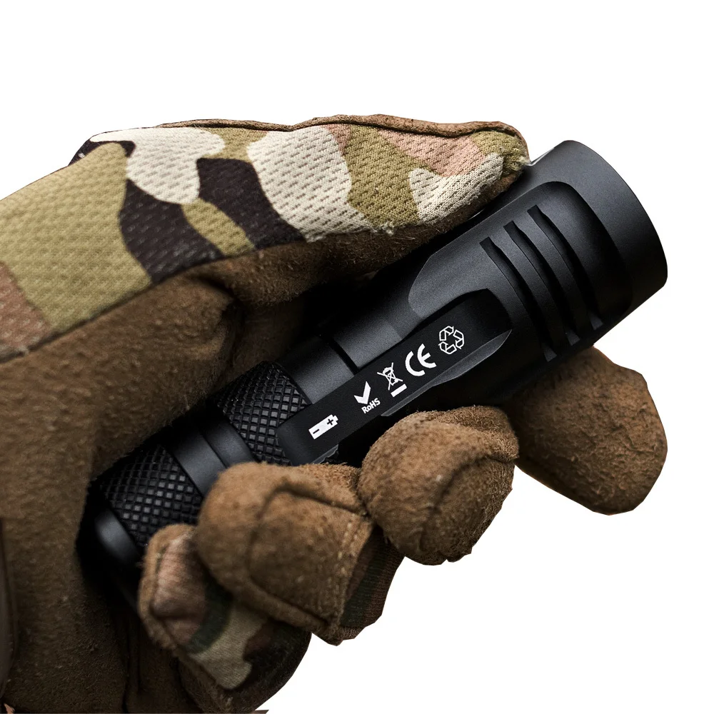 Светодиодный фонарик Manker U11 1050LM Cree XPL заряжающий от USB фонарь + перезаряжаемый