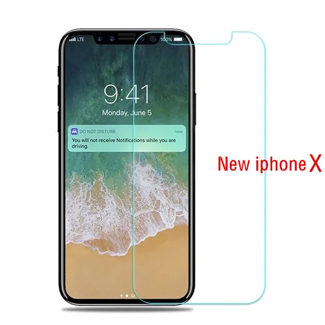 0 26 мм защита экрана закаленное стекло для iphone 4 5 6 6plus 7 7plus 8 8plus X XS MAX XR Flim | Мобильные
