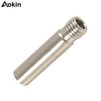 10pcslot 1 75mm 3mm m7 threaded stainless steel built in hose mk10 hose consumables feed tube 3d printer accessories
