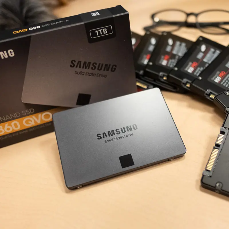 SAMSUNG 860 QVO 1 ТБ 4 ТБ SSD твердотельный жесткий диск Ноутбук твердотельный диск 1T disco duro interno 2T 4T дропшиппинг Disque