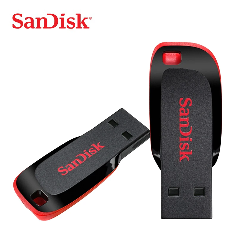 SanDisk CZ50 мини USB флеш накопитель 128 Гб 64 ГБ 32 16 8 ГБ|USB флэш-накопители| |