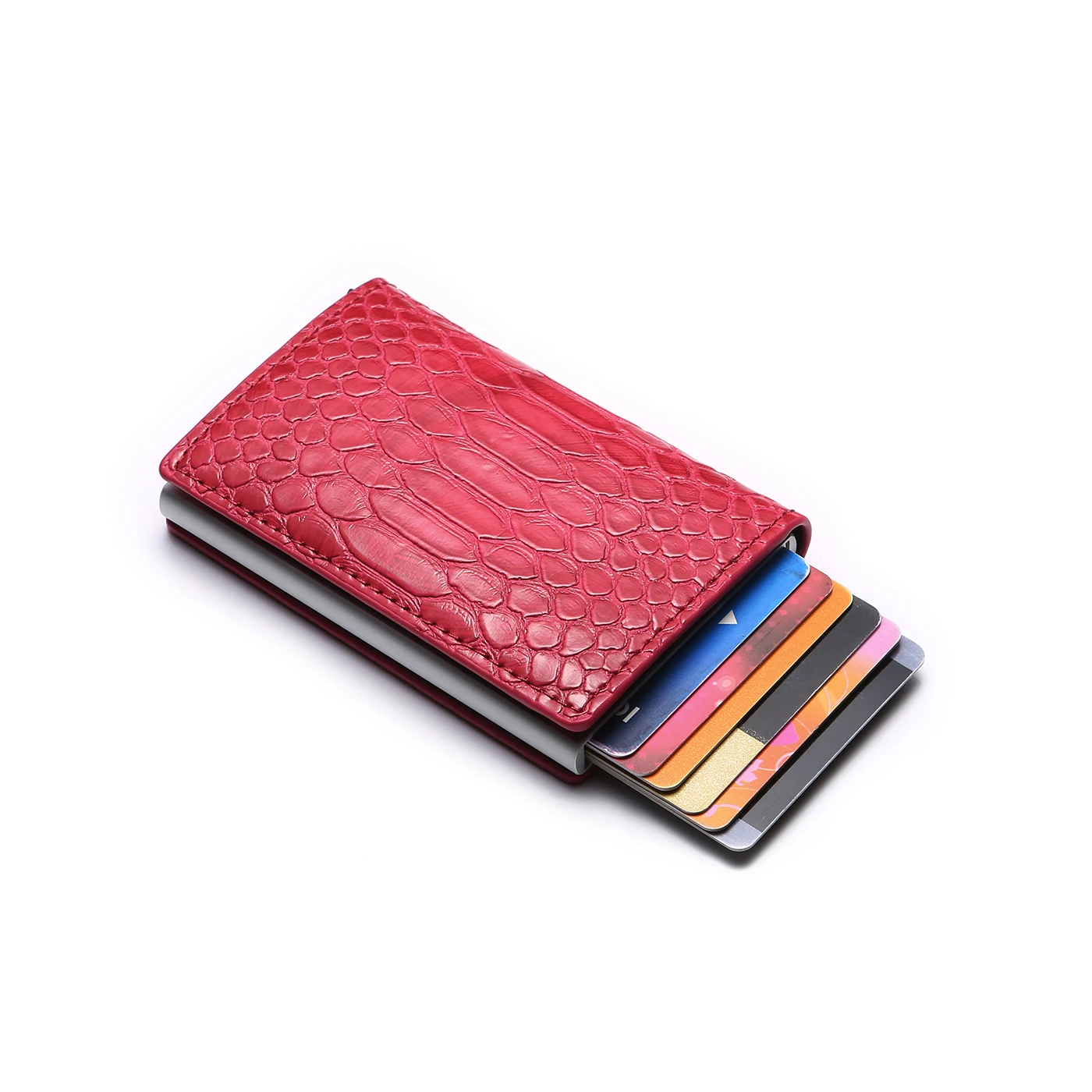 ZOVYVOL, новинка, RFID ID держатель для карт, бизнес держатель для карт, карта из искусственной кожи, высокое качество, чемодан, кошелек для карт, алюминиевая коробка, тонкий мини