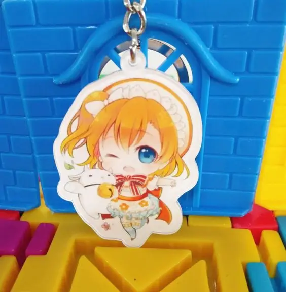 1 шт. акриловый брелок для ключей в виде аниме Love Live|Игровые фигурки и