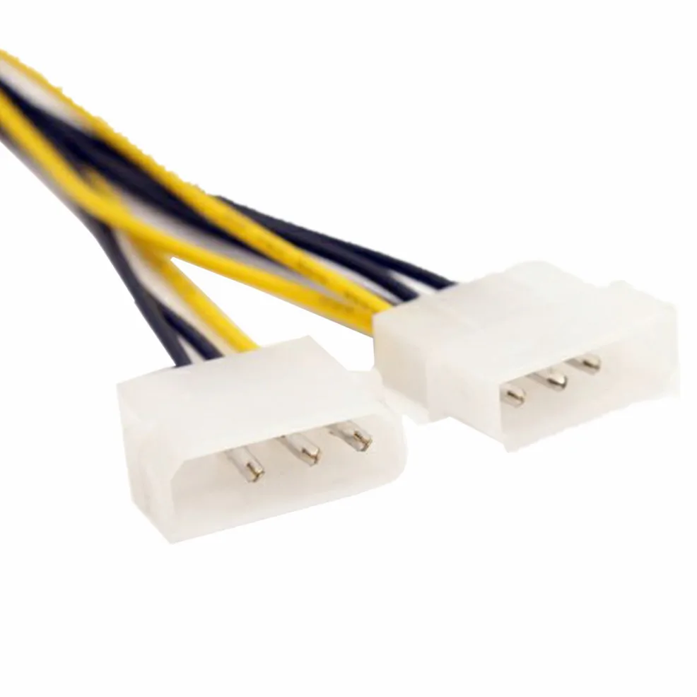 2019 фута компьютерный кабель двойной Molex LP4 4 соединения Pin до 8 типа папа PCI E Express