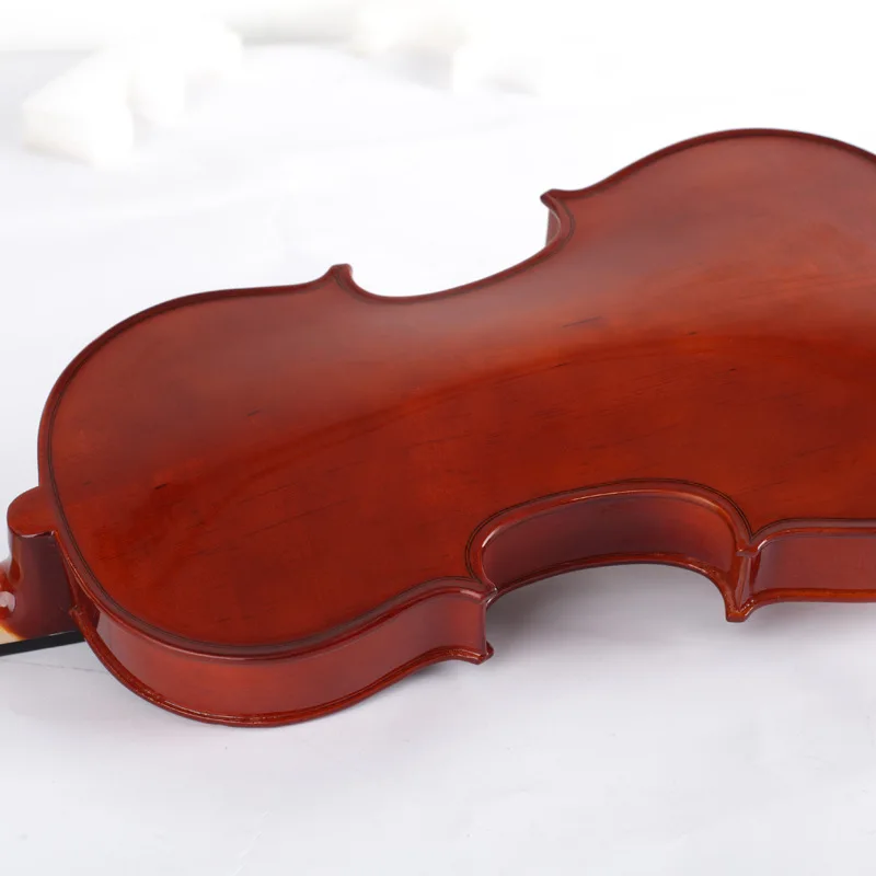 1/10 качественная деревянная шпон Скрипка для four year old.Violin + Чехлы бант канифоль