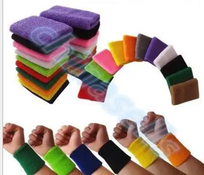 Браслет из махровой ткани для тенниса фитнеса баскетбола 15*8 см|wrist support|basketball
