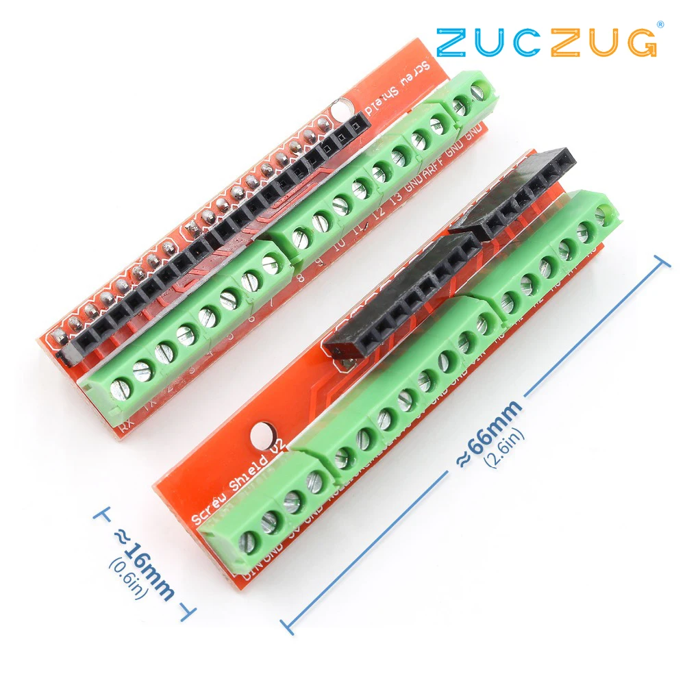 Плата расширения для кабинета Screw Shield V2 (двойная поддержка) arduino UNO R3|Интегральные