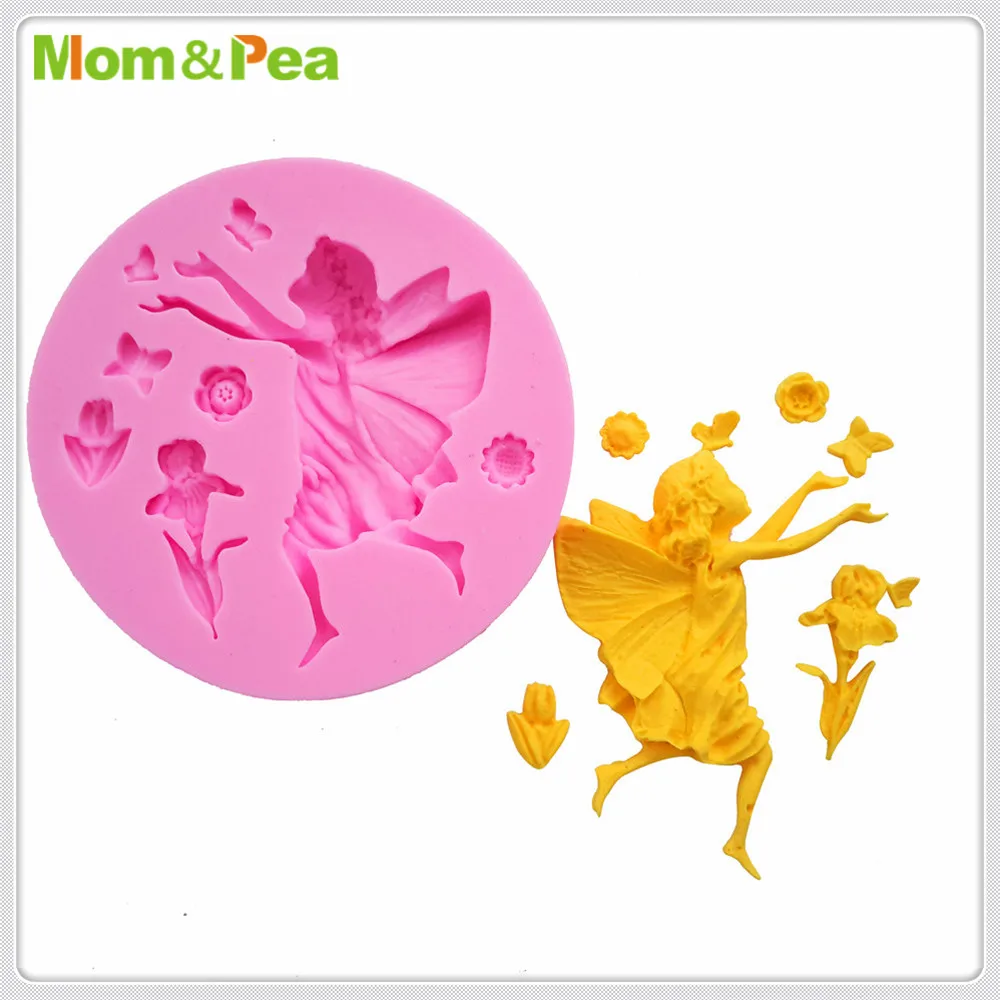 Mom&ampPea MPA1993 Elf Silicone Mold Cake Decoration Fondant 3D Food Grade | Дом и сад