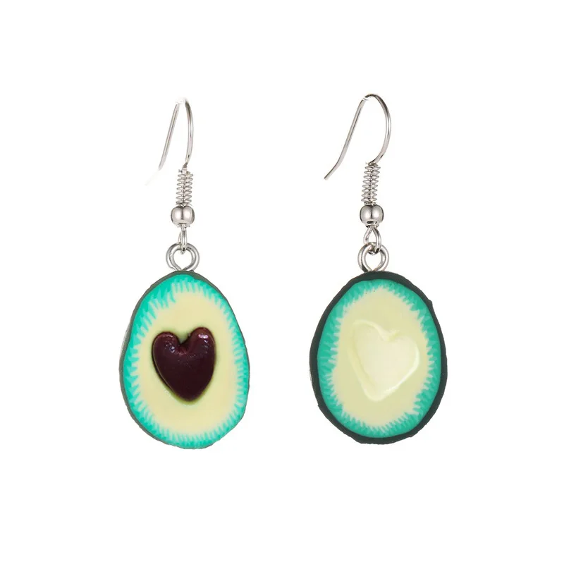 8Seasons Fashion Creative Fruit Pendant Necklace Jewelry Silver Color Link Chain Avocado Trendy Charms 1 PC | Украшения и
