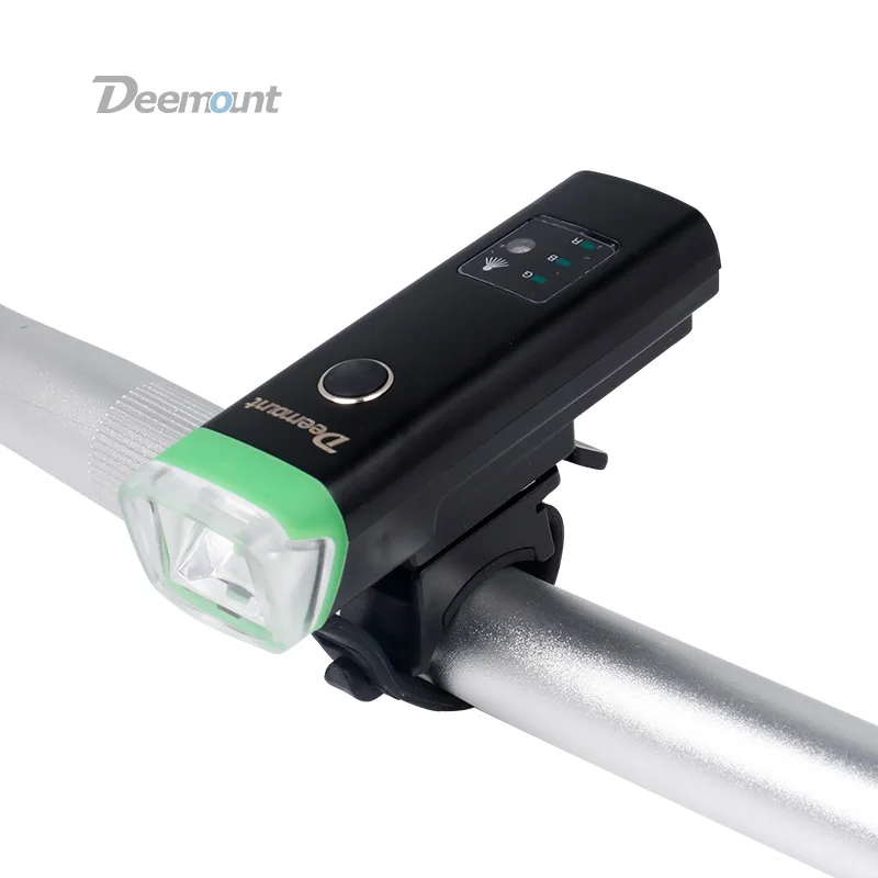

Фонарь велосипедный Deemount, водонепроницаемый, с USB-зарядкой