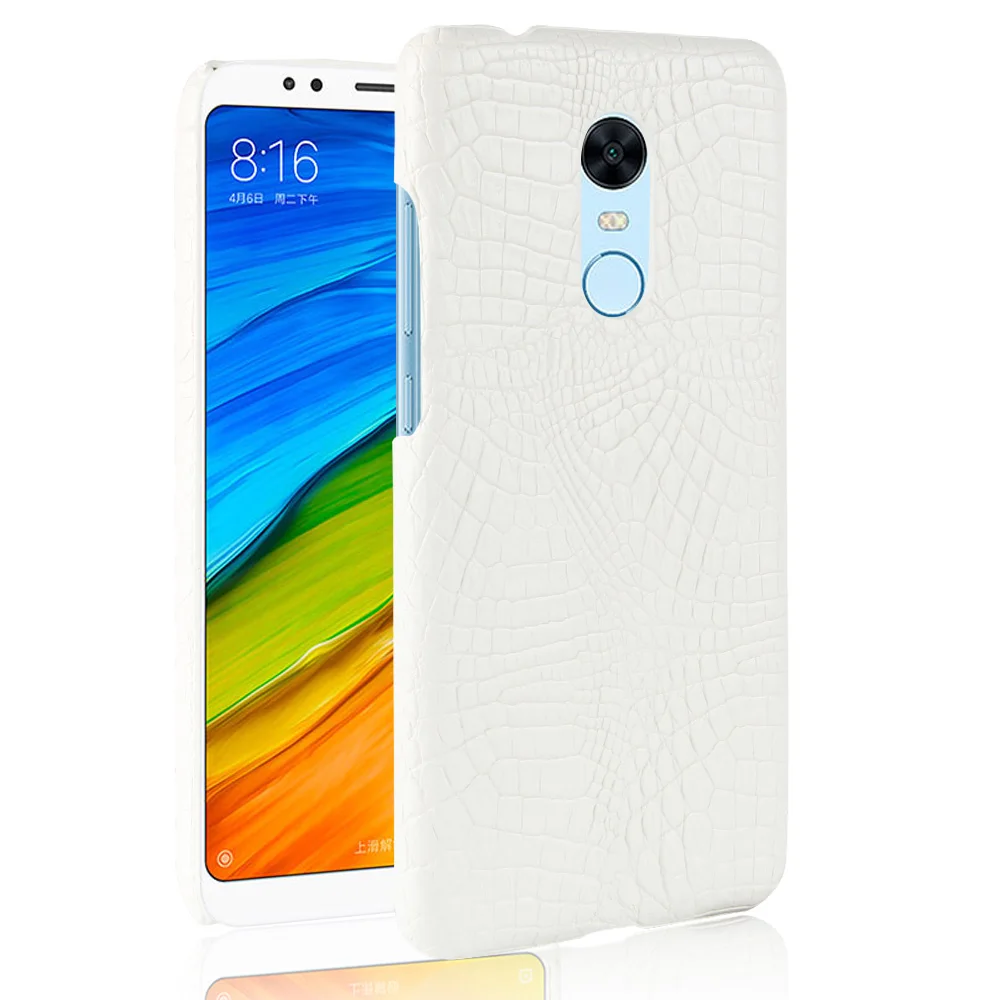 Чехлы для телефонов Xiaomi Redmi 5A 5 Plus чехол из крокодиловой кожи деловой Ультратонкий