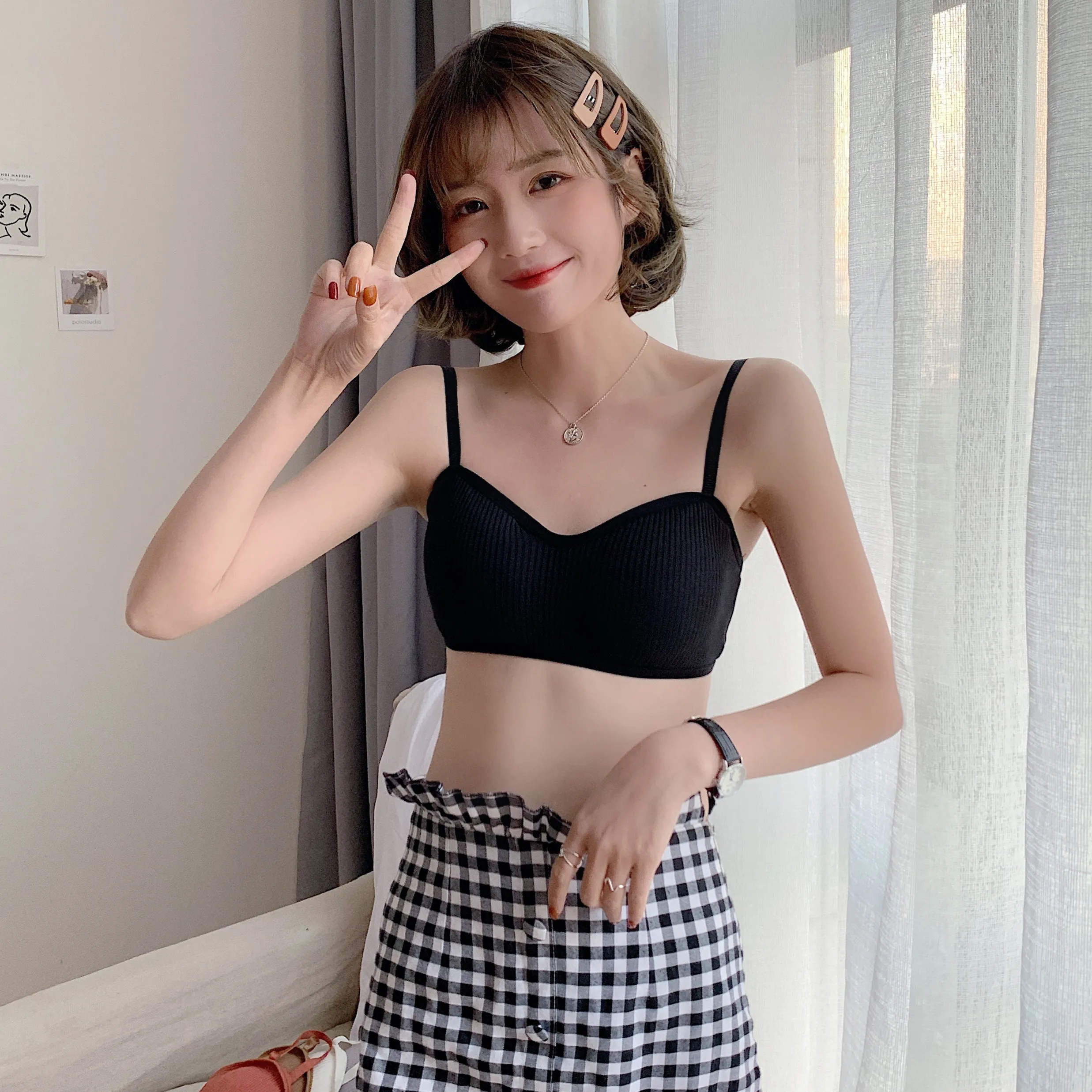 6 цветов Mihoshop Ulzzang Корейская женская модная одежда милые Нео сексуальные