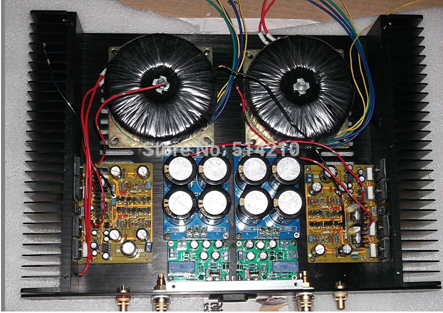 Hot Assembled 150W+150W HIFI Audio Power Amplifier Clone Marantz MA-9S2 AMP C5200/A1943 | Электроника