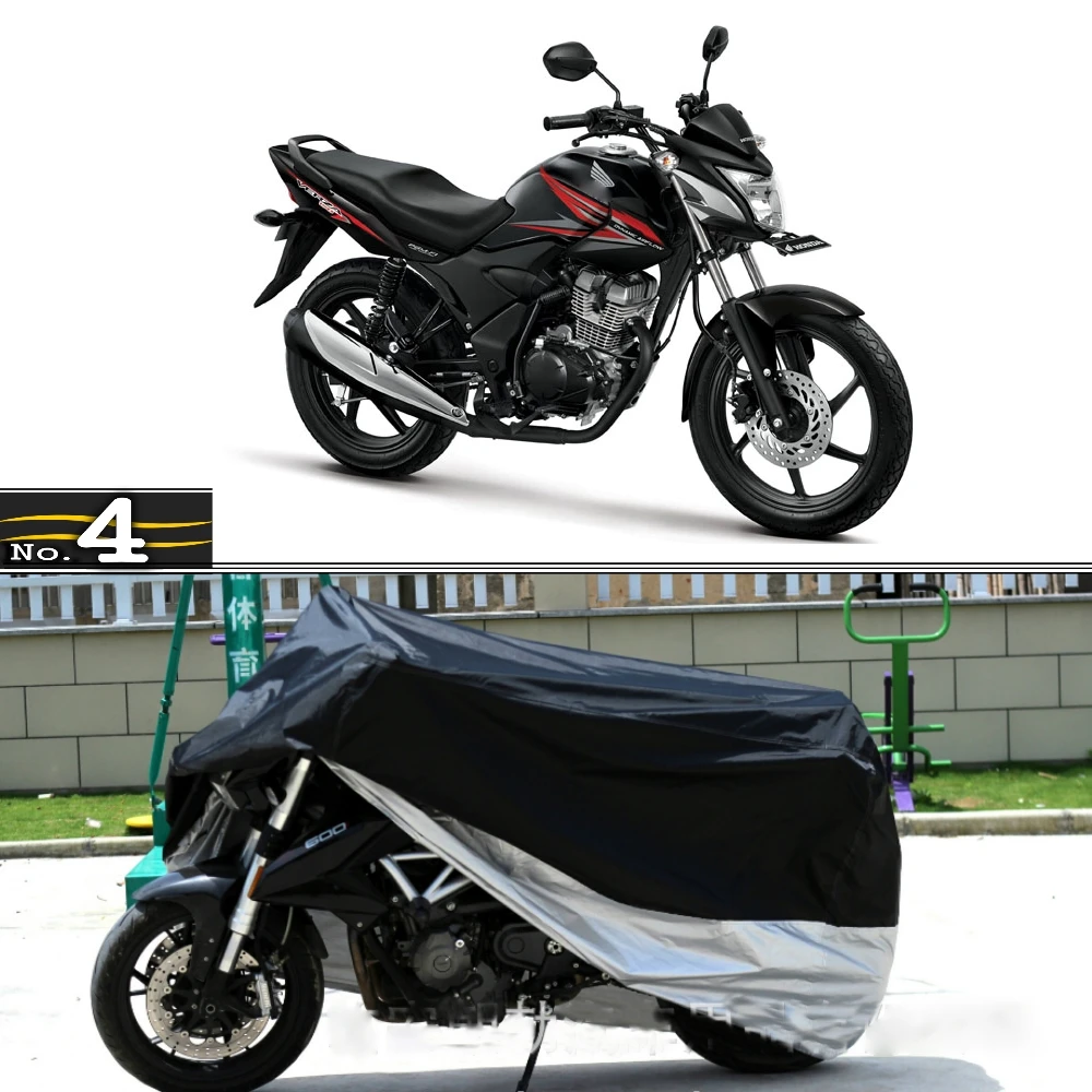 

Чехол для мотоцикла Honda Verza, водонепроницаемый, UV / Sun/Dust/чехол для защиты от дождя, изготовлен из полиэфирной тафты