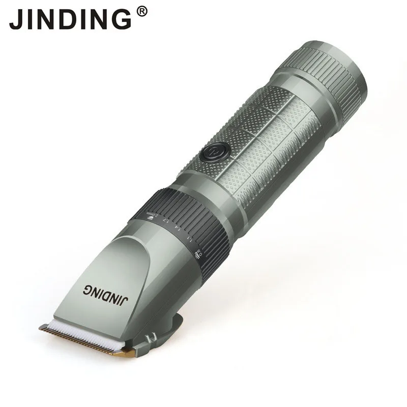 JINDING Professional триммер для волос Аккумуляторная Мужская машинка стрижки с длинным