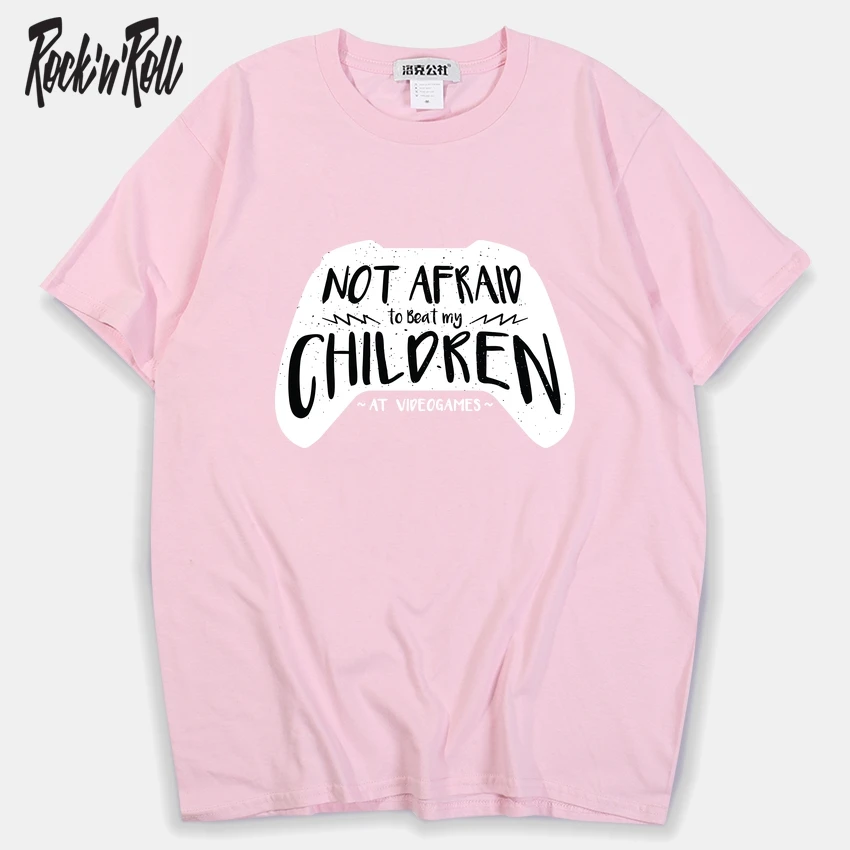 RockinRoll футболка Для мужчин топы 2018 Короткие хлопковые белые женщин уличная