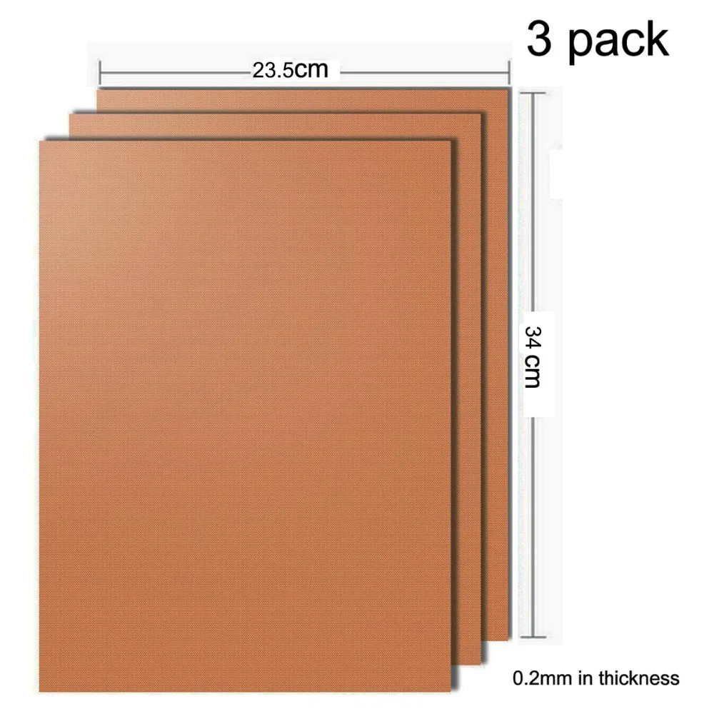 Многоразовый коврик для барбекю 3 шт. без палочек медный гриль выпечки легко