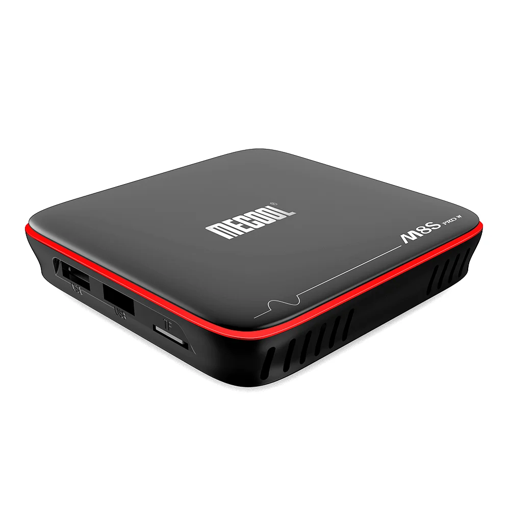 Mecool M8S Pro W Android ТВ приставка Amlogic S905W четырехъядерный ТВ приставка 2 Гб 16G Android 7,1 умный медиаплеер 4K 2,4G Wifi ТВ приёмник