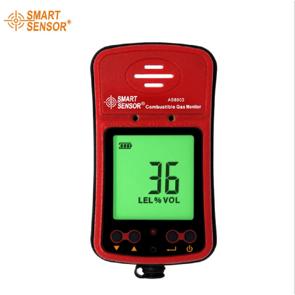 

Portable combustible gas detector hand-held port flammable gas Leak analyzer