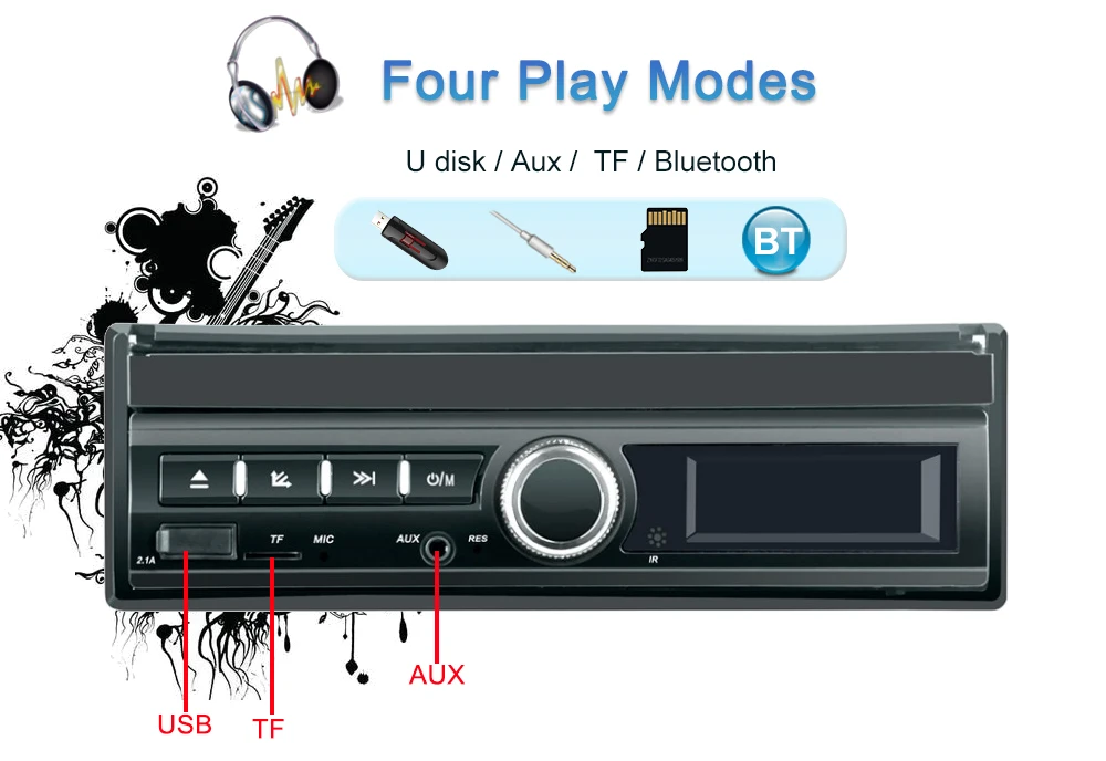LTBFM 2 Din автомобильное радио Bluetooth Зеркало Ссылка 2din автомобильный мультимедийный плеер сенсорный экран Выдвижной MP5 плеер USB аудио стерео автомобиль