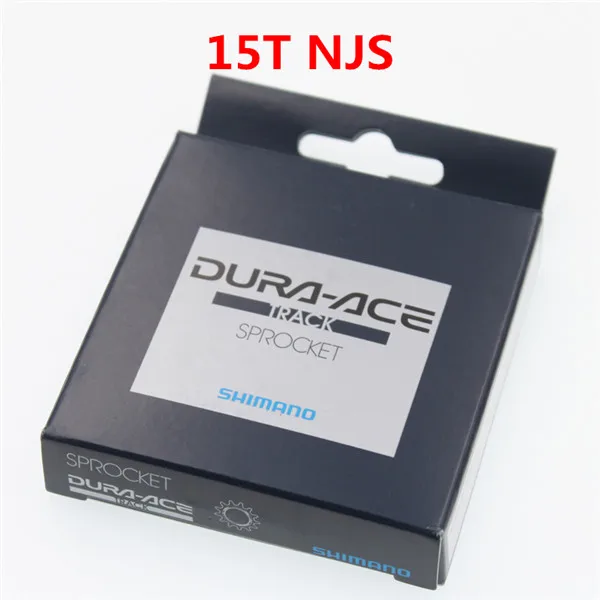 Shimano DURA-ACE трек SS-7600 одноколесная Звездочка фиксированная передача Fixie велосипедная звездочка - Цвет: 15T (NJS 3.175mm)