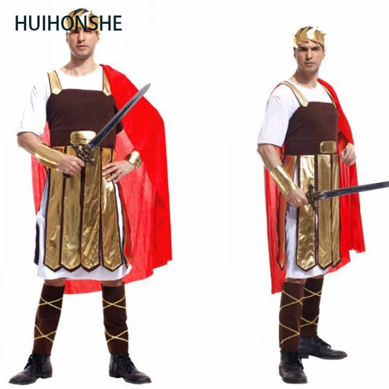 Костюмы древнего римского воина маскарадный костюм для мужчин рыцарь-Гладиатор