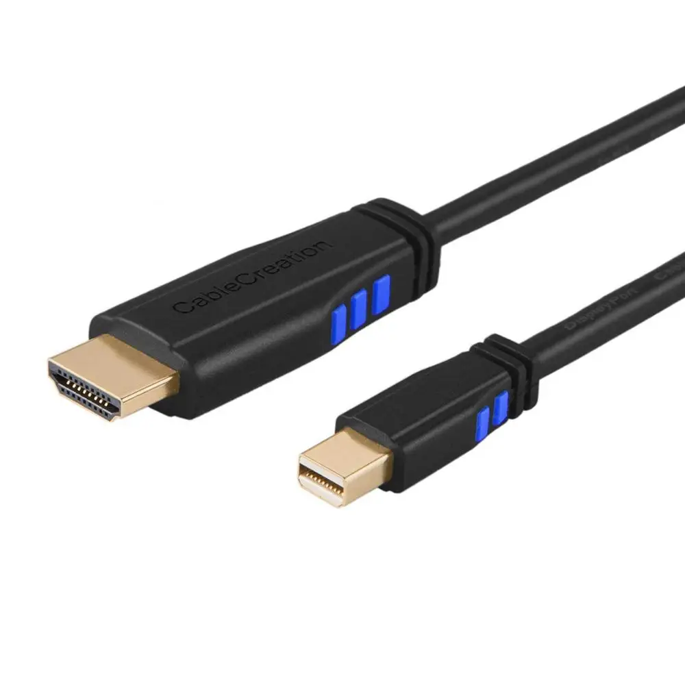 Кабель HDMI Mini DP к CableCreation 4K mDP (совместимый с Thunderbolt 2) AV HDTV совместим MacBook iMac и т. д.|Кабели VGA| |