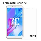 Закаленное стекло для Huawei Honor 7C Pro, 2 шт., 9H, Высококачественная защитная пленка, Взрывозащищенная Защита экрана для Huawei Honor 7C