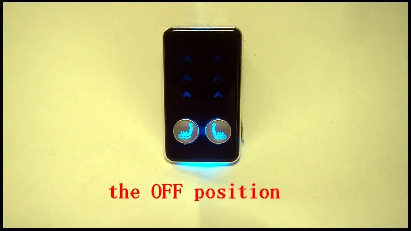 Самостоятельно контролировать заднюю часть и бедра с 3 позициями никелированный