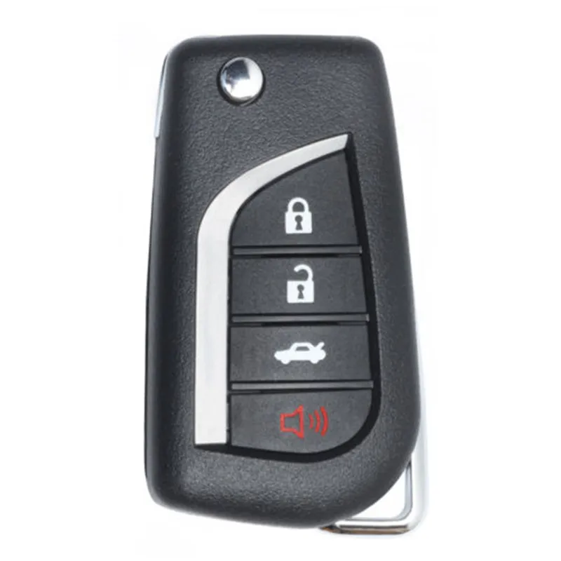 Keyecu модификация складной дистанционный ключ 315 МГц 4D67 чип для Toyota Matrix Venza 2009-2010 FCC: