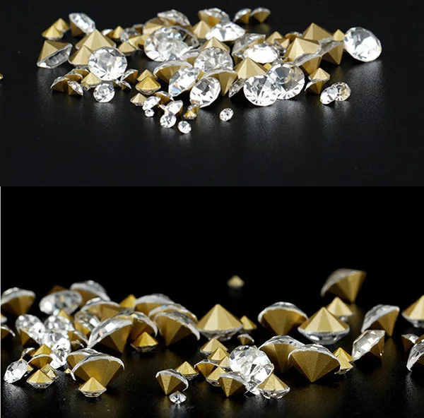 Новые высококачественные прозрачные чешские хрустальные стразы конус