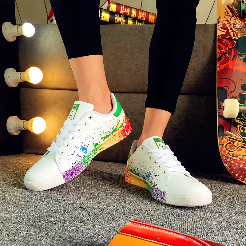 Женские туфли на плоской подошве размеры 36 45 весна лето 2017 удобная обувь шнуровке