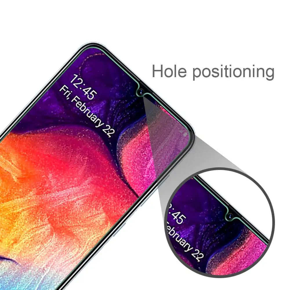 Закаленное стекло с полным покрытием для Samsung Galaxy A50 A505 A505F защита экрана на 2019 SM