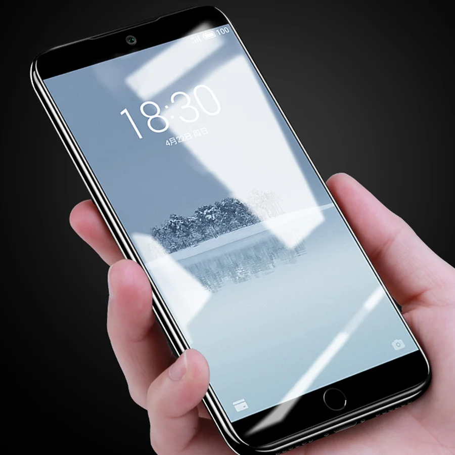 6D Мягкий ТПУ Полное покрытие экрана протектор для Meizu 16X 15 Plus lite E3 M6s Передняя