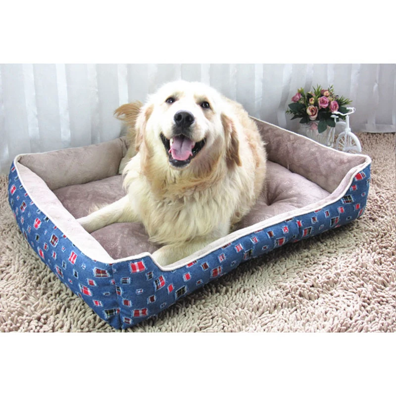4 Sizes Pets House Pet Beds Plus Size Dogs Warm Soft Dog High Quality PP Cotton For Small Medium Large Cats | Дом и сад