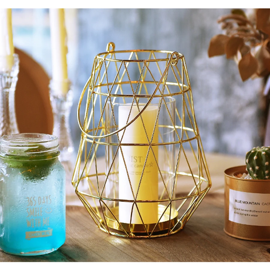 Рождественский металлический фонарь Tealight Сова Teatick морской керамический