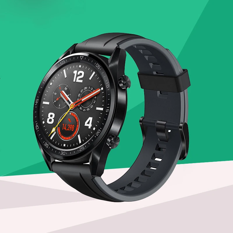 22 мм ремешок для gear S3 frontier samsung galaxy watch 46 мм ремешок для часов huawei watch gt2 amazfit ремешок Bip браслет ремень