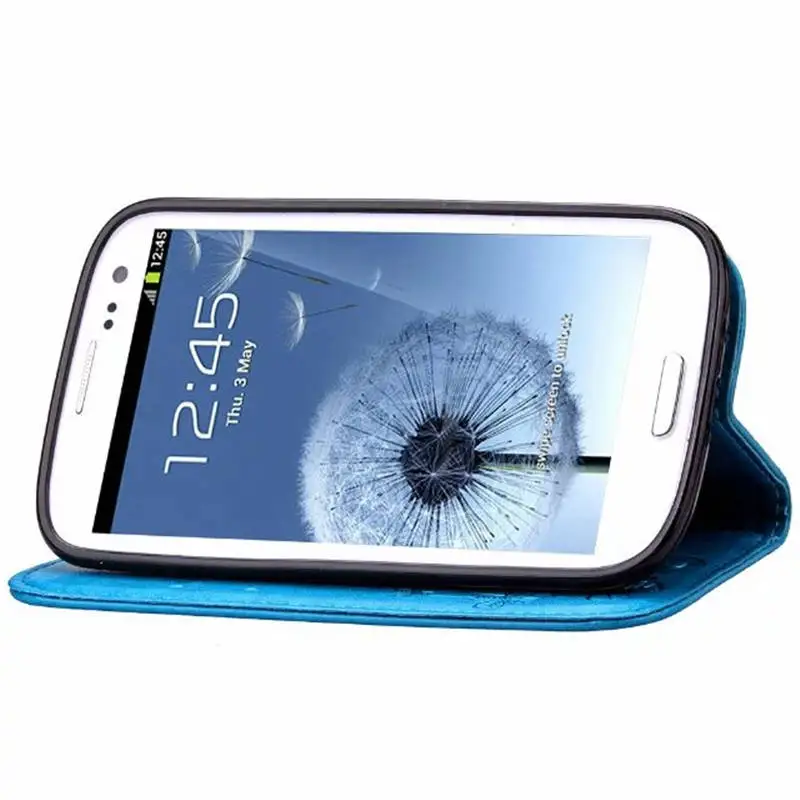 Флип чехол для Samsung Galaxy S 3 iii S3 Siii Neo i9300 GT Duos i9300i GalaxyS3 VE I9301i кожаный чехол|case for samsung