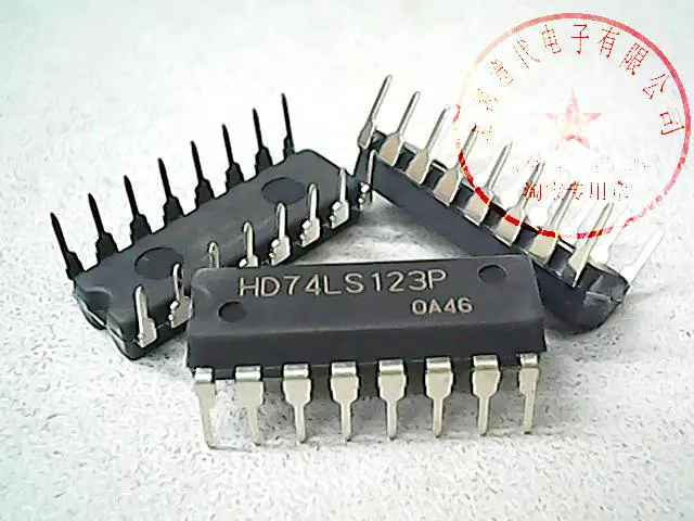 10 шт. SN74LS123N 74LS123 HD74LS123P DIP16 оригинальный в наличии двойной ретриггерный