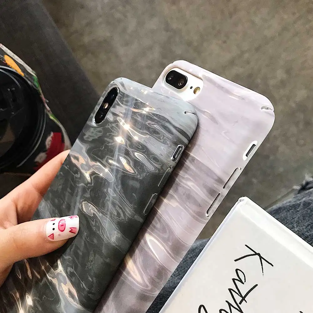 Чехол для телефона iphone 8 Plus XS MAX XR X модный жесткий пластиковый чехол 7 6S 6 |