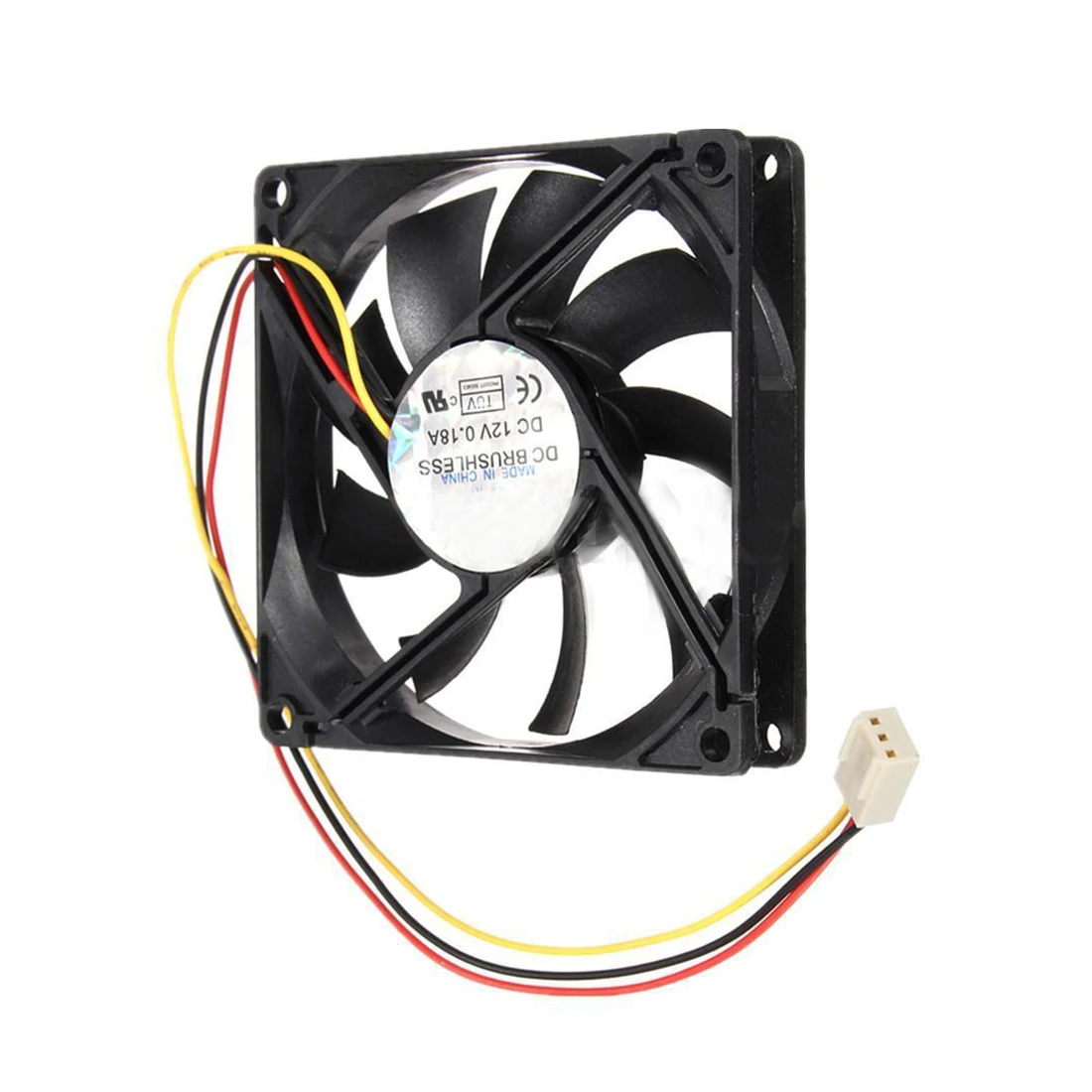 

12V 3 Pin CPU вентилятор Радиатор кулер радиатор вентилятор для ПК 80x80x15mm