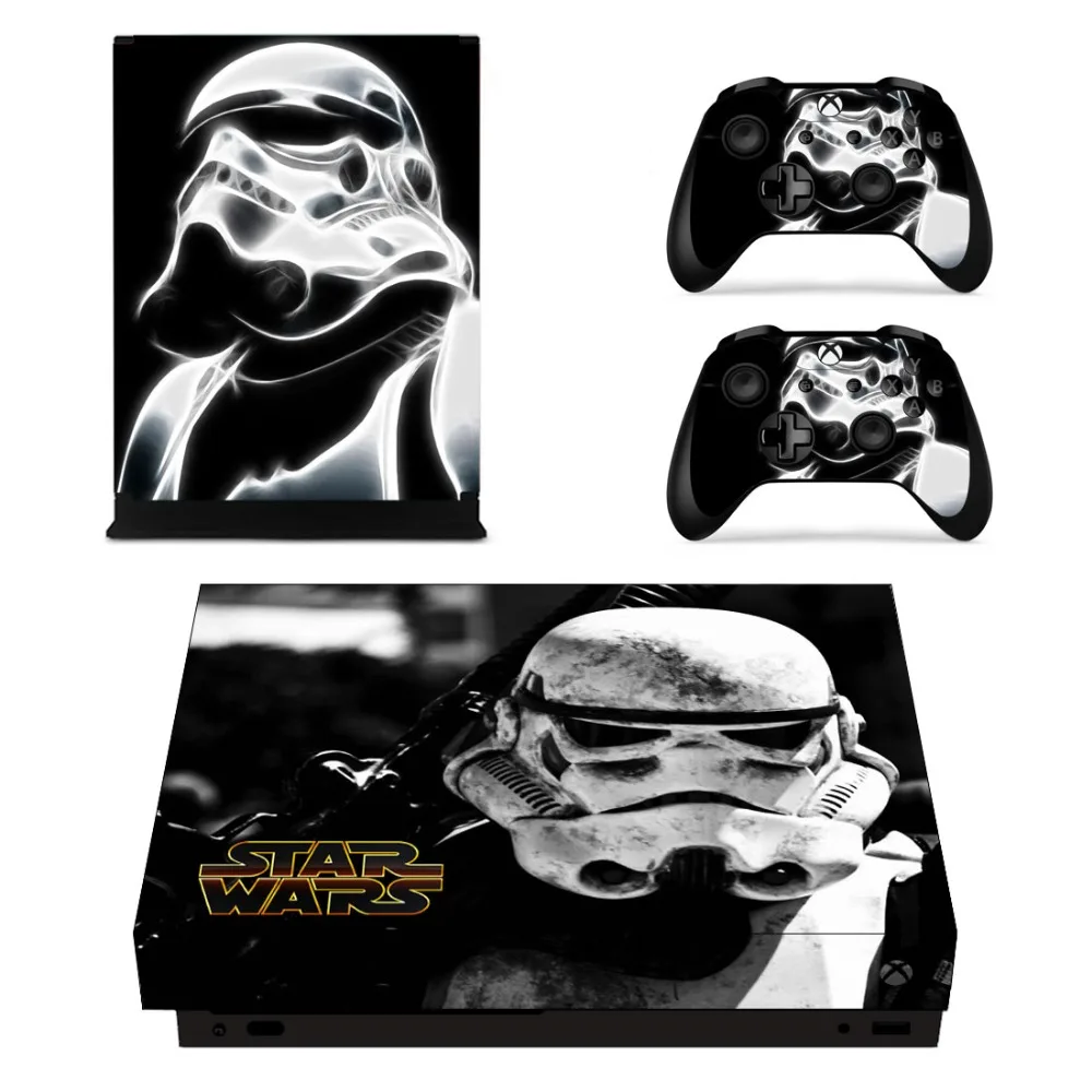 Виниловая наклейка для xbox One X консоли и контроллера STAR WARS