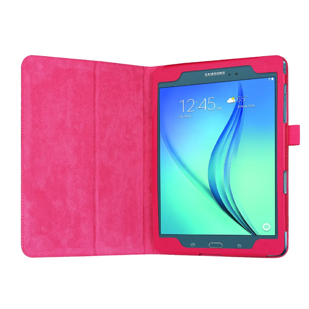 Складной чехол книжка из искусственной кожи с подставкой и стилусом для Samsung Galaxy
