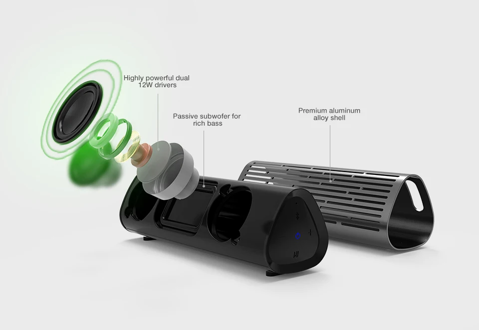 Meidong MD-2110 Bluetooth динамик мини телефон сабвуфер динамик портативный компьютер беспроводной динамик