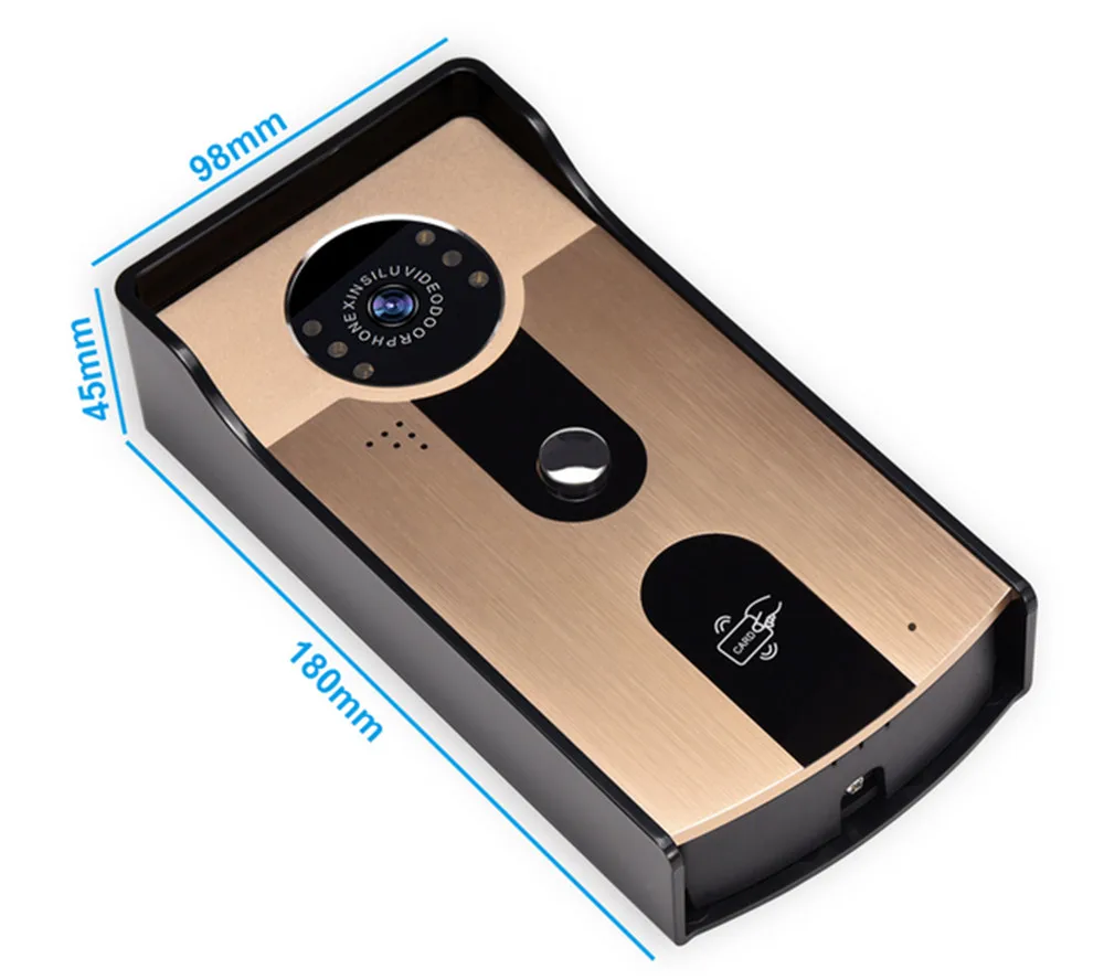 Видеодомофон с 7 дюймовым ЖК дисплеем|intercom video door phone|video phonedoor phone |