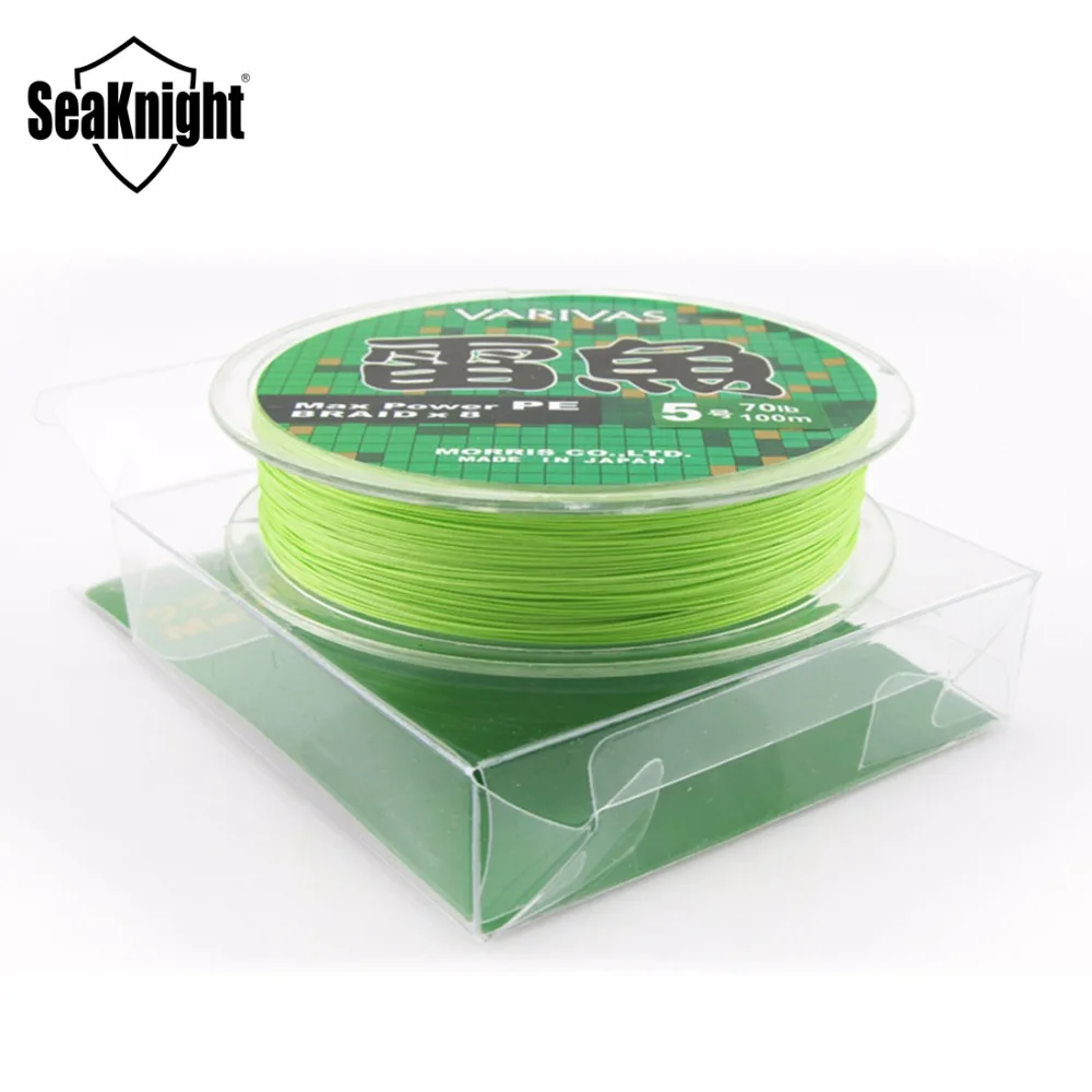 SeaKnight 8 нить супер сильным 100 м Рыбалка Line ткет Япония Multifilament PE плетеный Канат