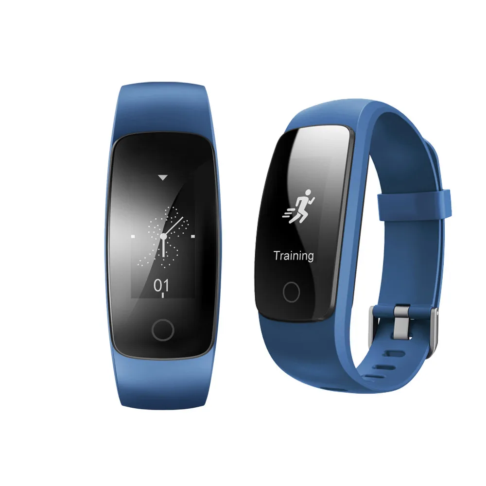 VOBERRY ID107 Plus HR смарт-браслет монитор сердечного ритма Мульти спортивный кардио фитнес-трекер для измерения сердечного ритма Smartband часы
